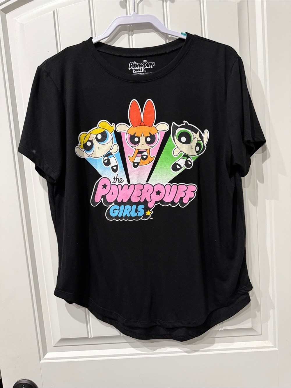 Powerpuff Girls Black Graphic Tee for Kids